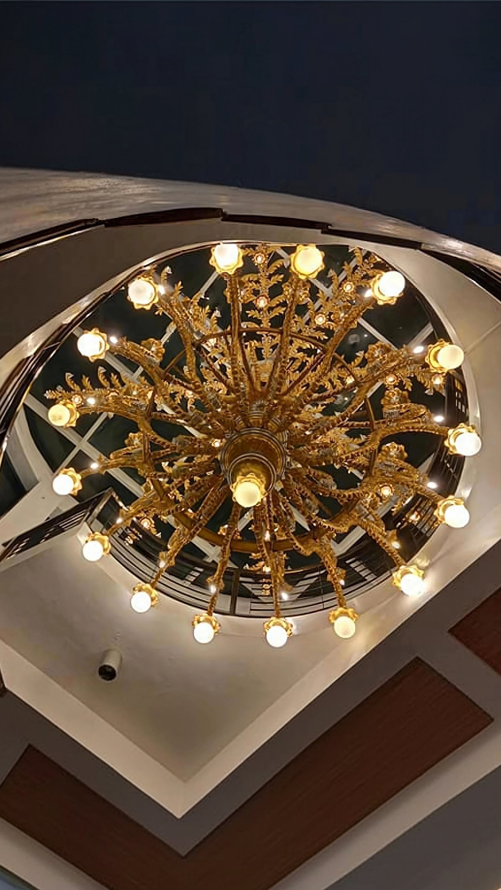 Custom designed chandelier piece